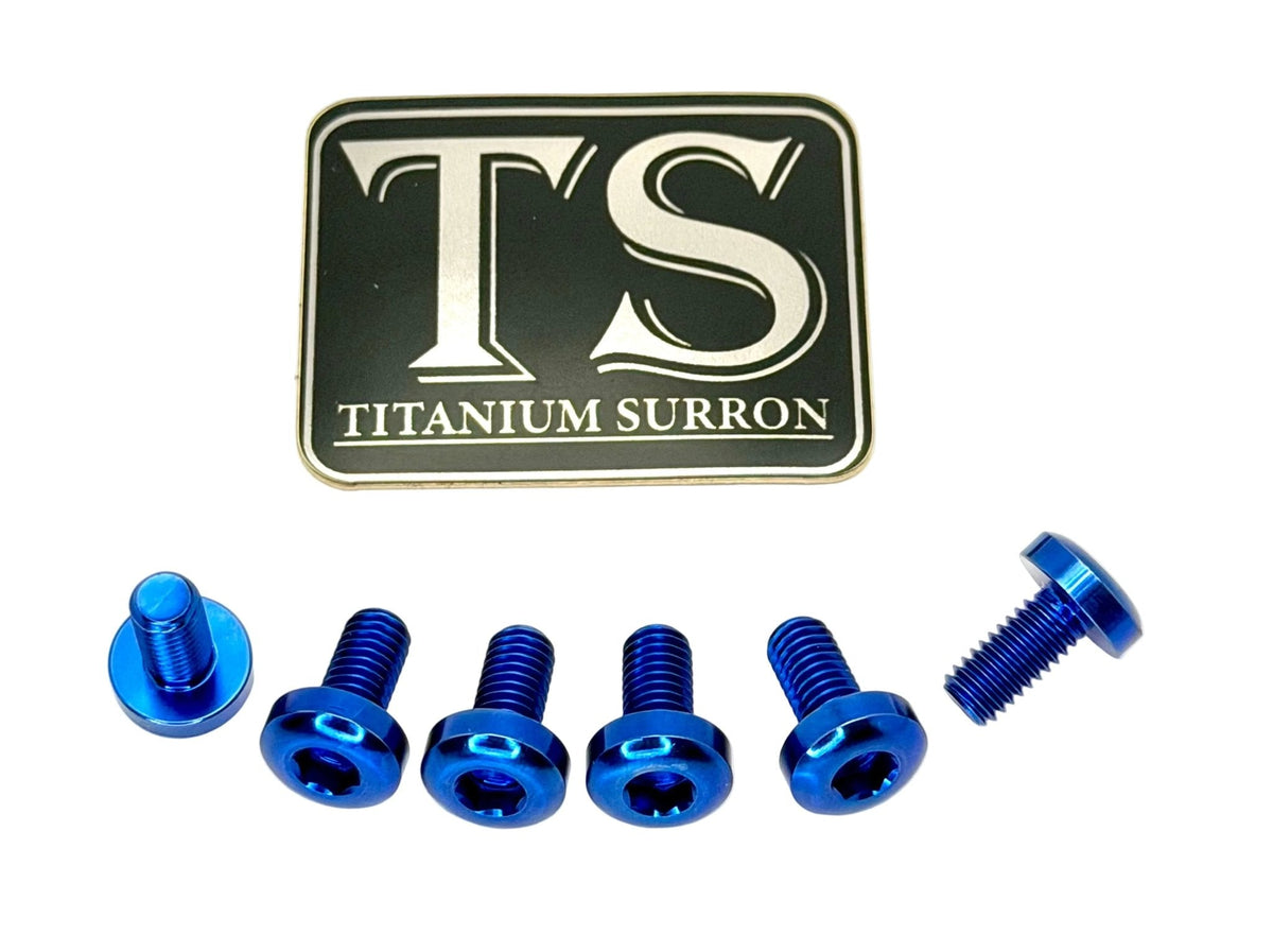 Titanium Front Rotor Bolts - E-Moto Titanium Surron