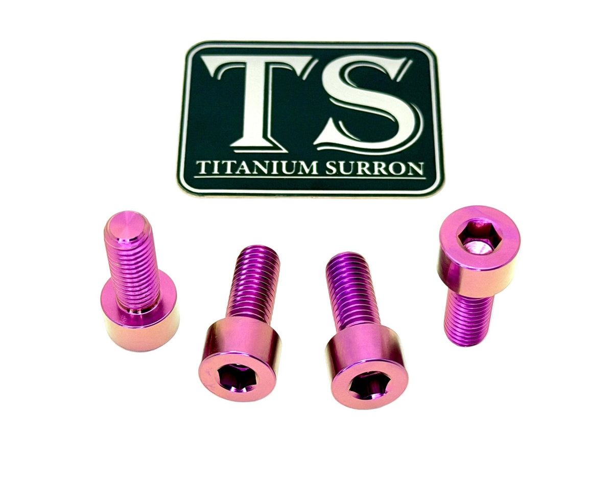 Titanium Peg Bracket Bolts - E-moto Titanium Surron
