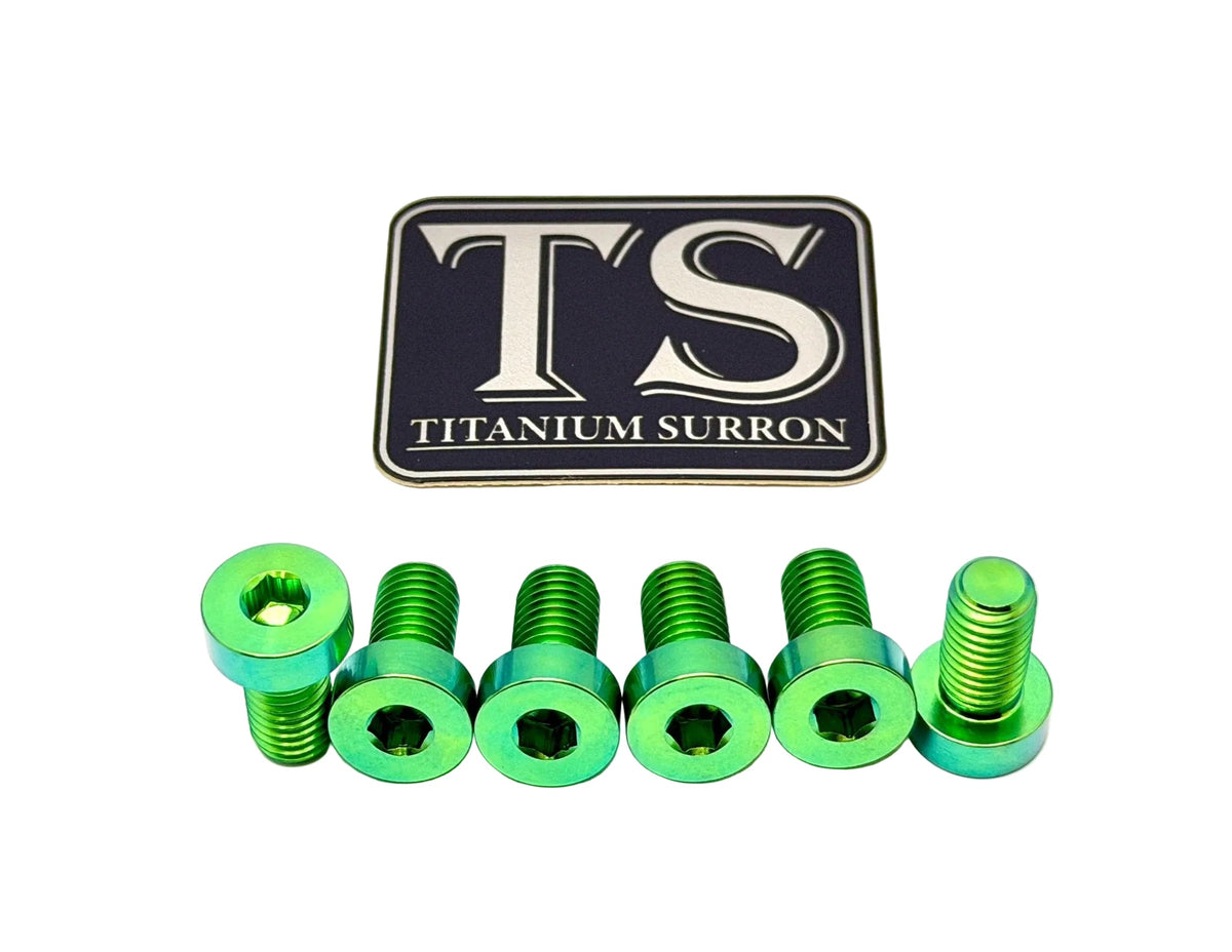 Titanium Sprocket Bolts - E-Moto Titanium Surron