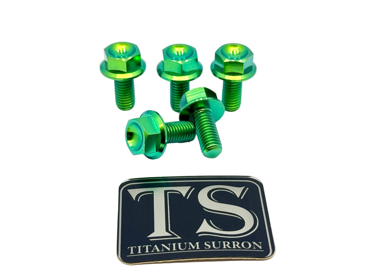 Titanium Sprocket Bolts - E-Moto Titanium Surron
