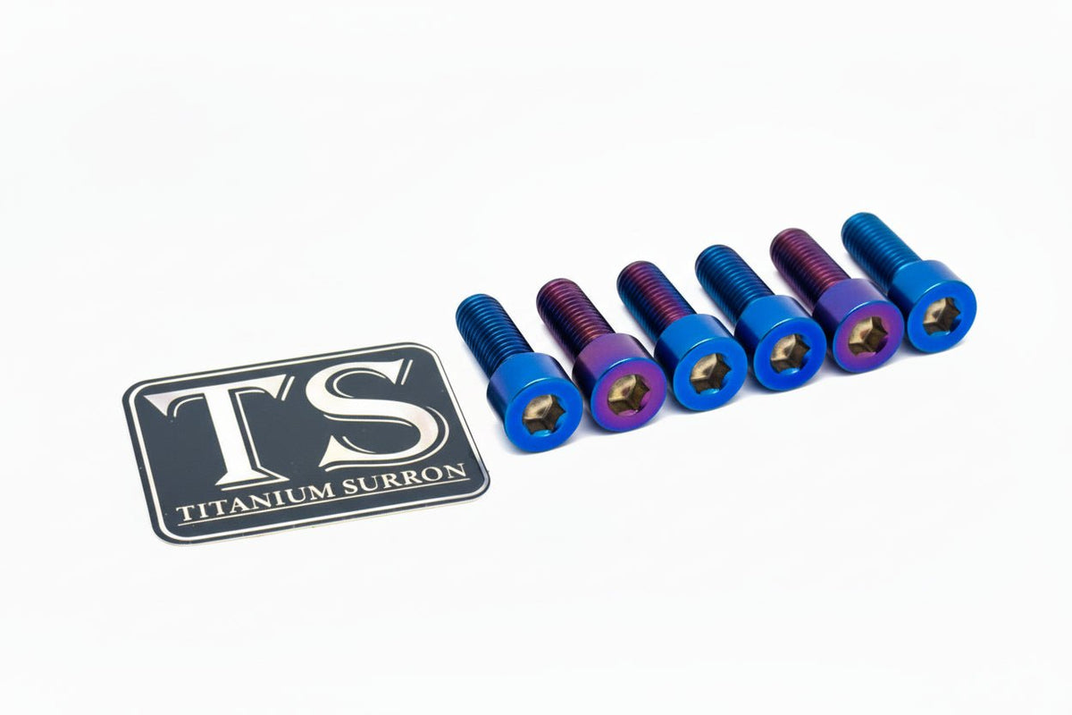 Titanium Sprocket Bolts - E-Moto Titanium Surron