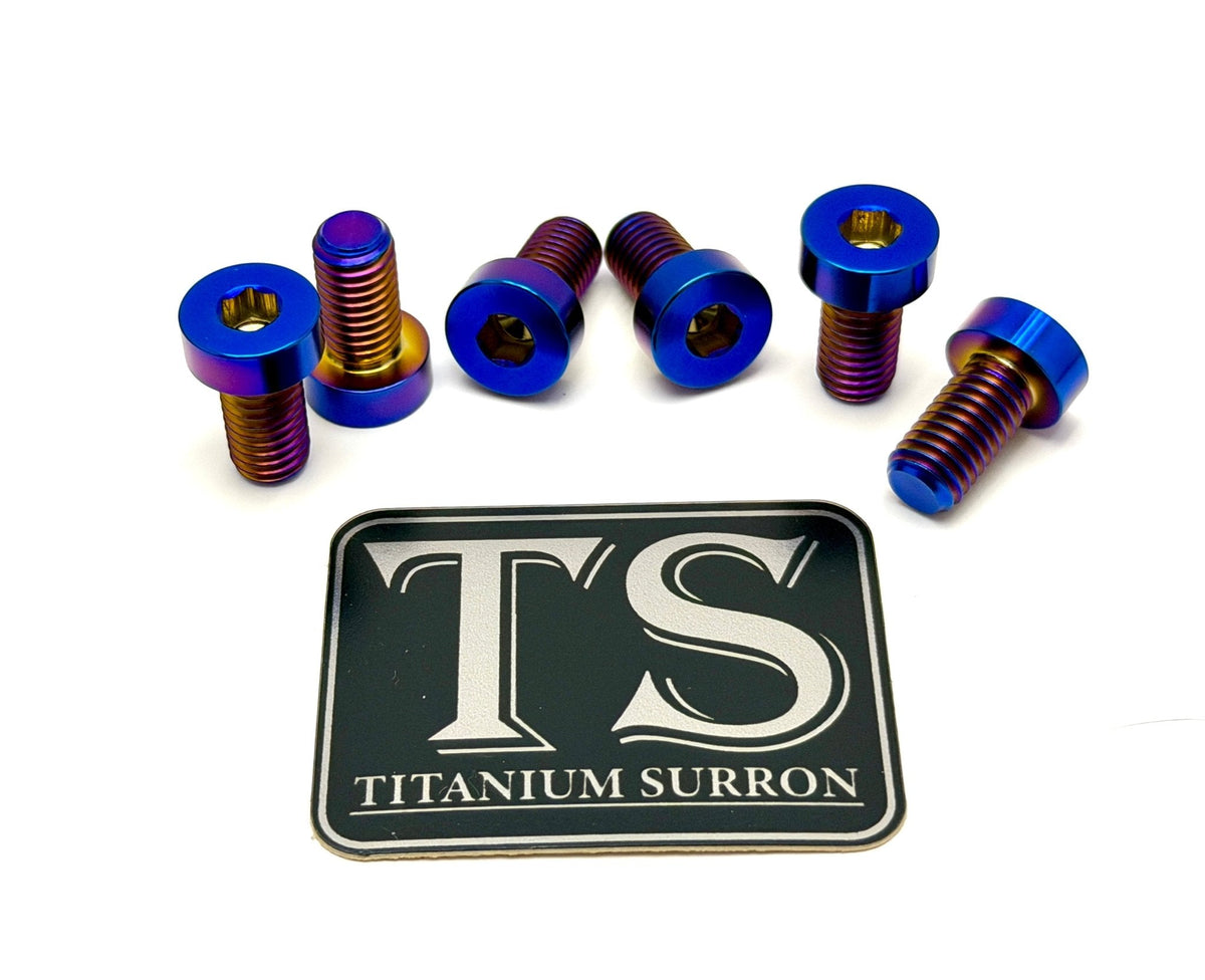 Titanium Sprocket Bolts - E-Moto Titanium Surron
