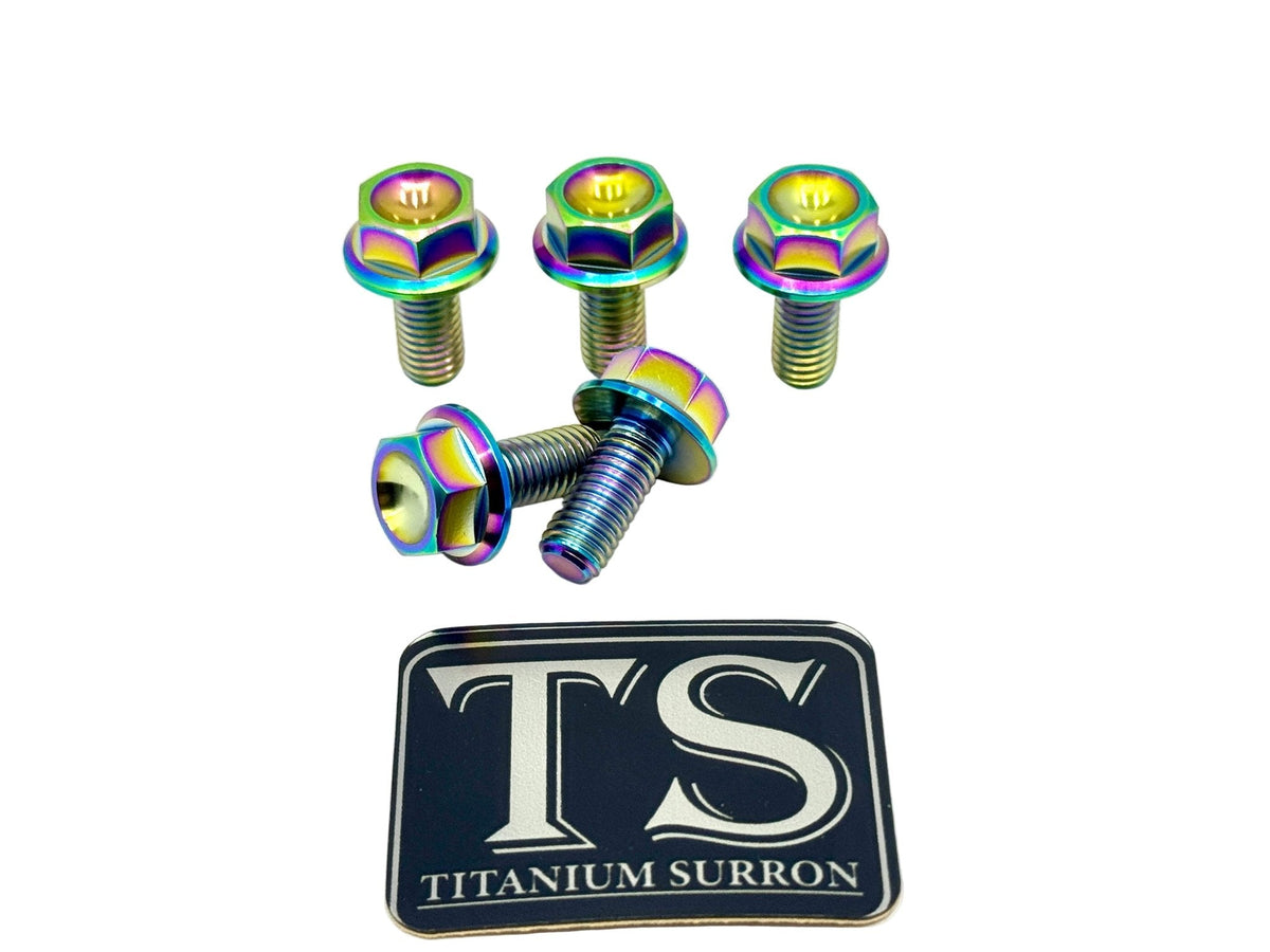 Titanium Sprocket Bolts - E-Moto Titanium Surron