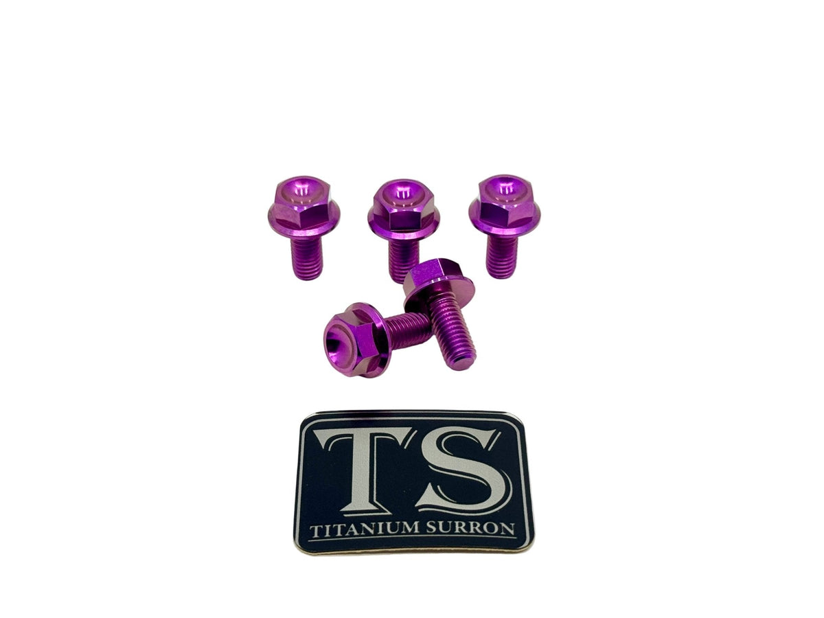 Titanium Sprocket Bolts - E-Moto Titanium Surron