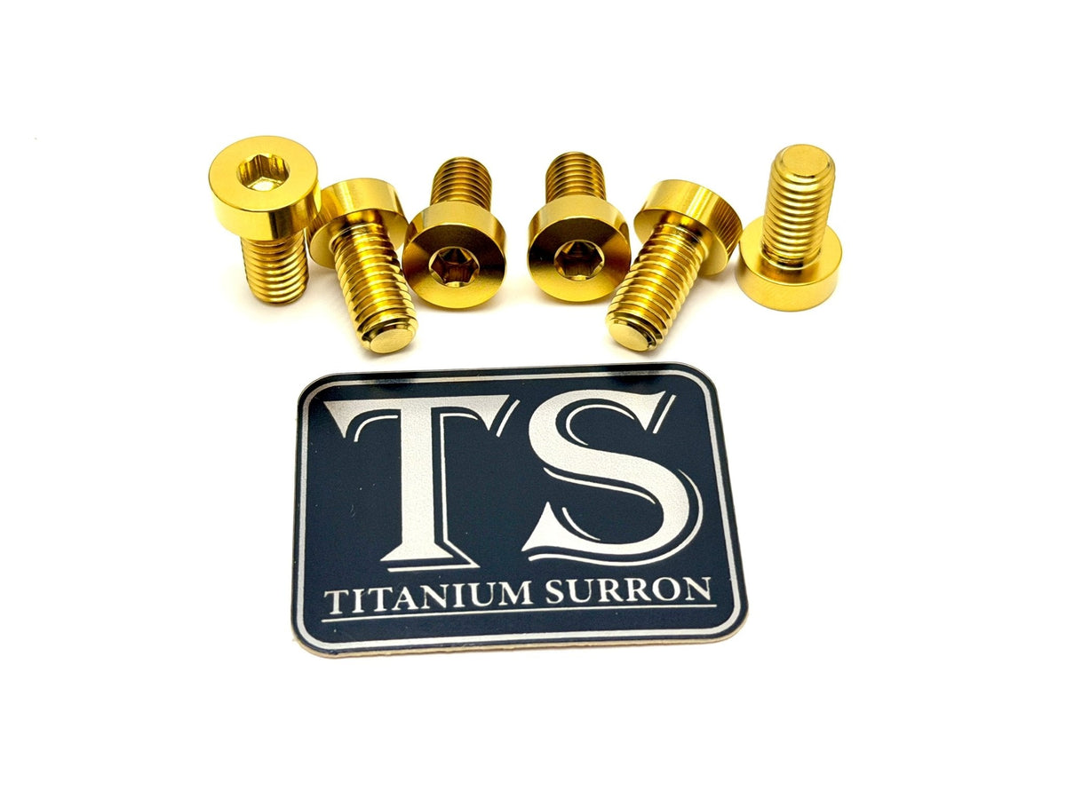 Titanium Sprocket Bolts - E-Moto Titanium Surron