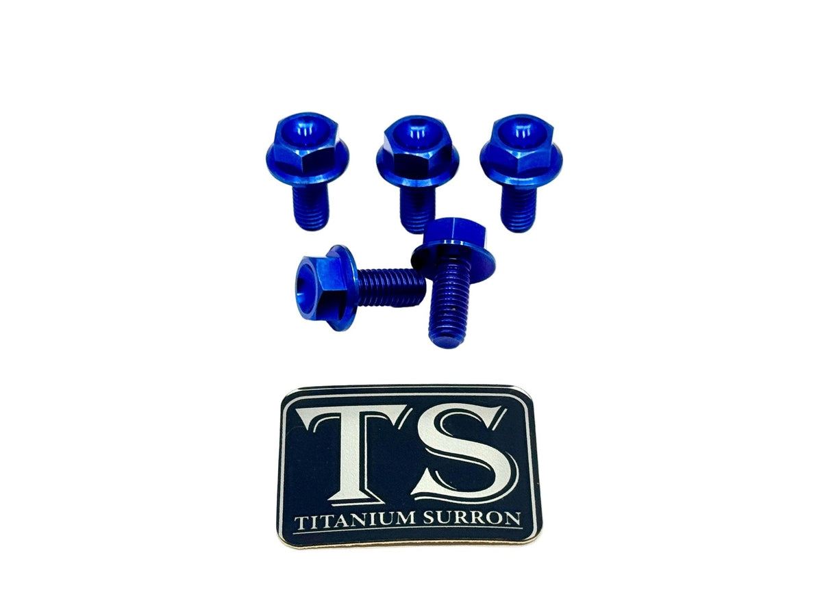 Titanium Sprocket Bolts - E-Moto Titanium Surron