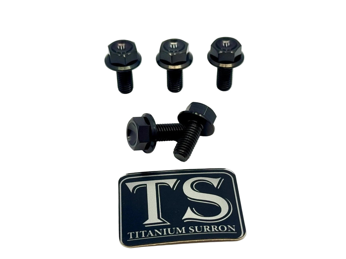 Titanium Sprocket Bolts - E-Moto Titanium Surron