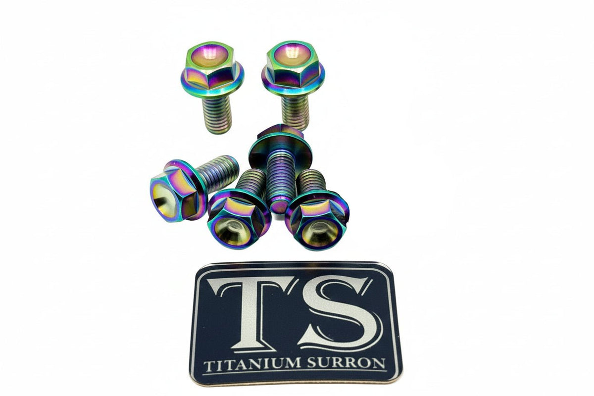 Titanium Sprocket Bolts - E-Moto Titanium Surron
