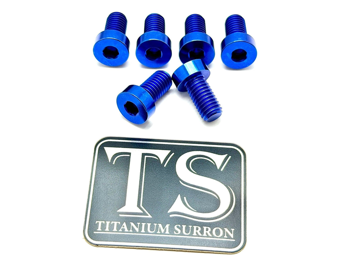 Titanium Sprocket Bolts - E-Moto Titanium Surron