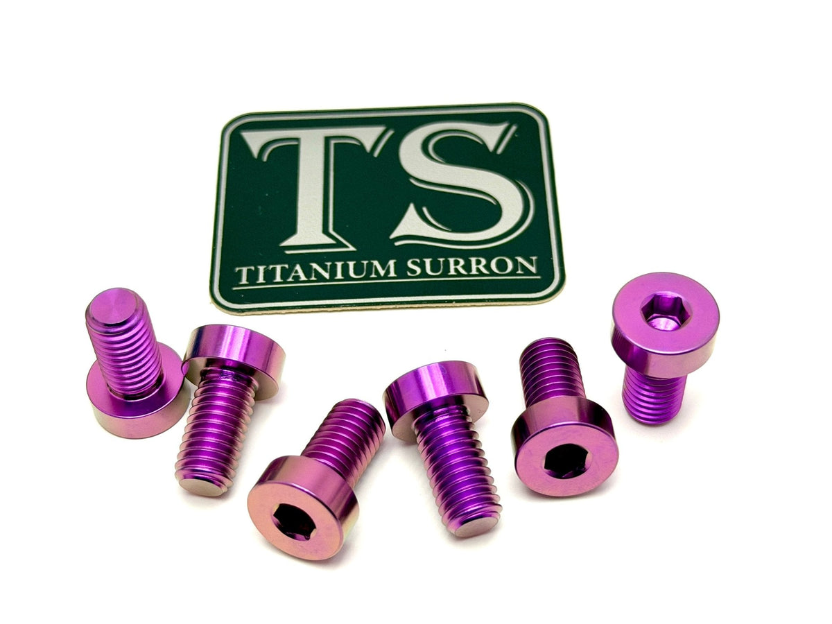 Titanium Sprocket Bolts - E-Moto Titanium Surron