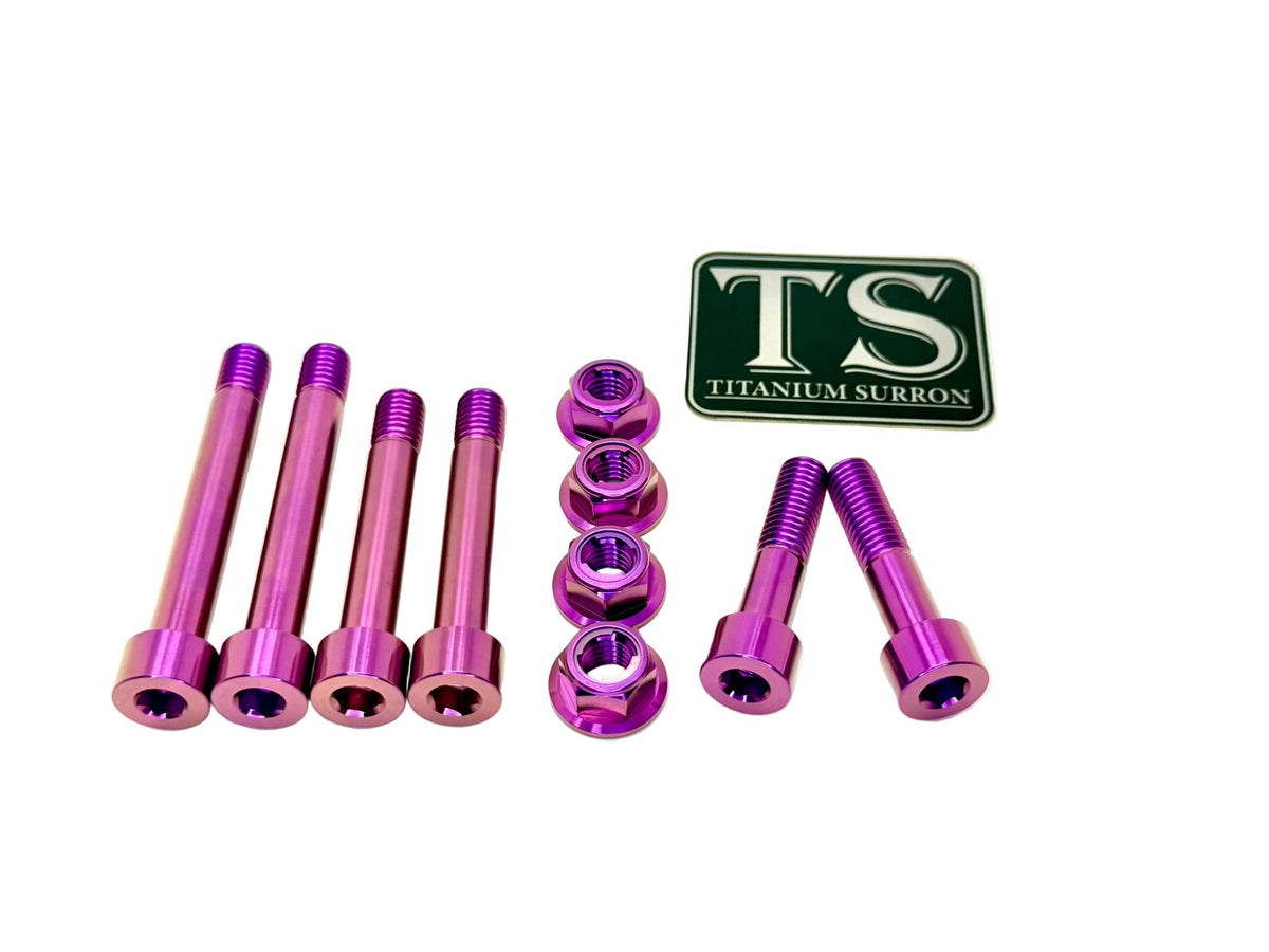 Titanium Rear Suspension/ Linkage Bolt Kit for Ventus One Titanium Surron
