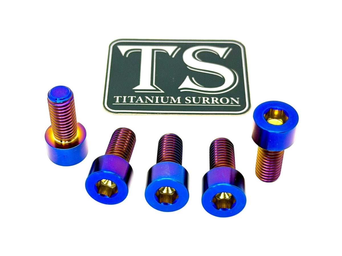 Titanium Sprocket Bolts - E-Moto Titanium Surron
