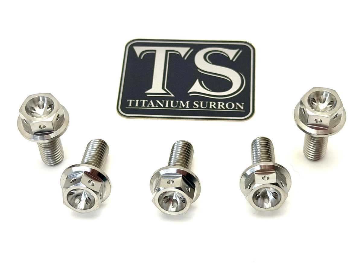 Titanium Sprocket Bolts - E-Moto Titanium Surron