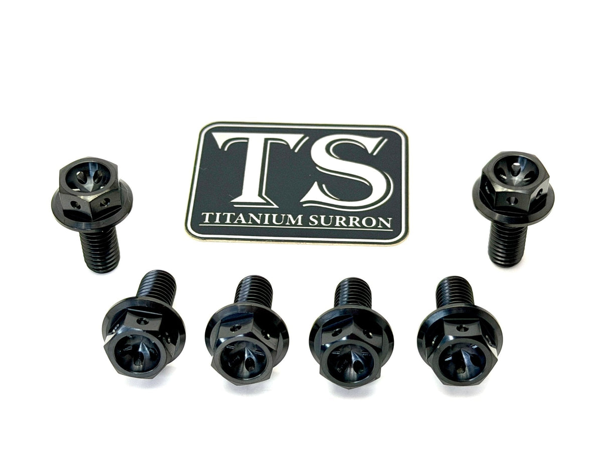Titanium Sprocket Bolts - E-Moto Titanium Surron