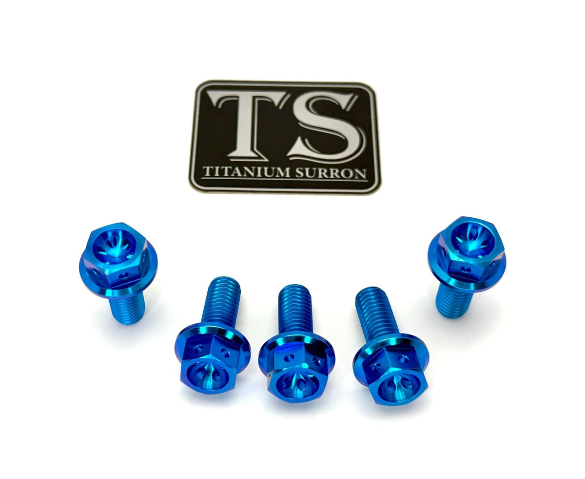 Titanium Sprocket Bolts - E-Moto Titanium Surron