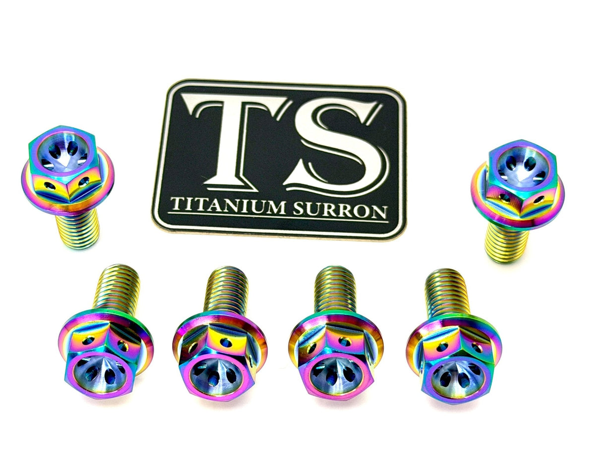 Titanium Sprocket Bolts - E-Moto Titanium Surron