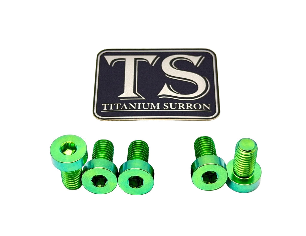 Titanium Sprocket Bolts - E-Moto Titanium Surron