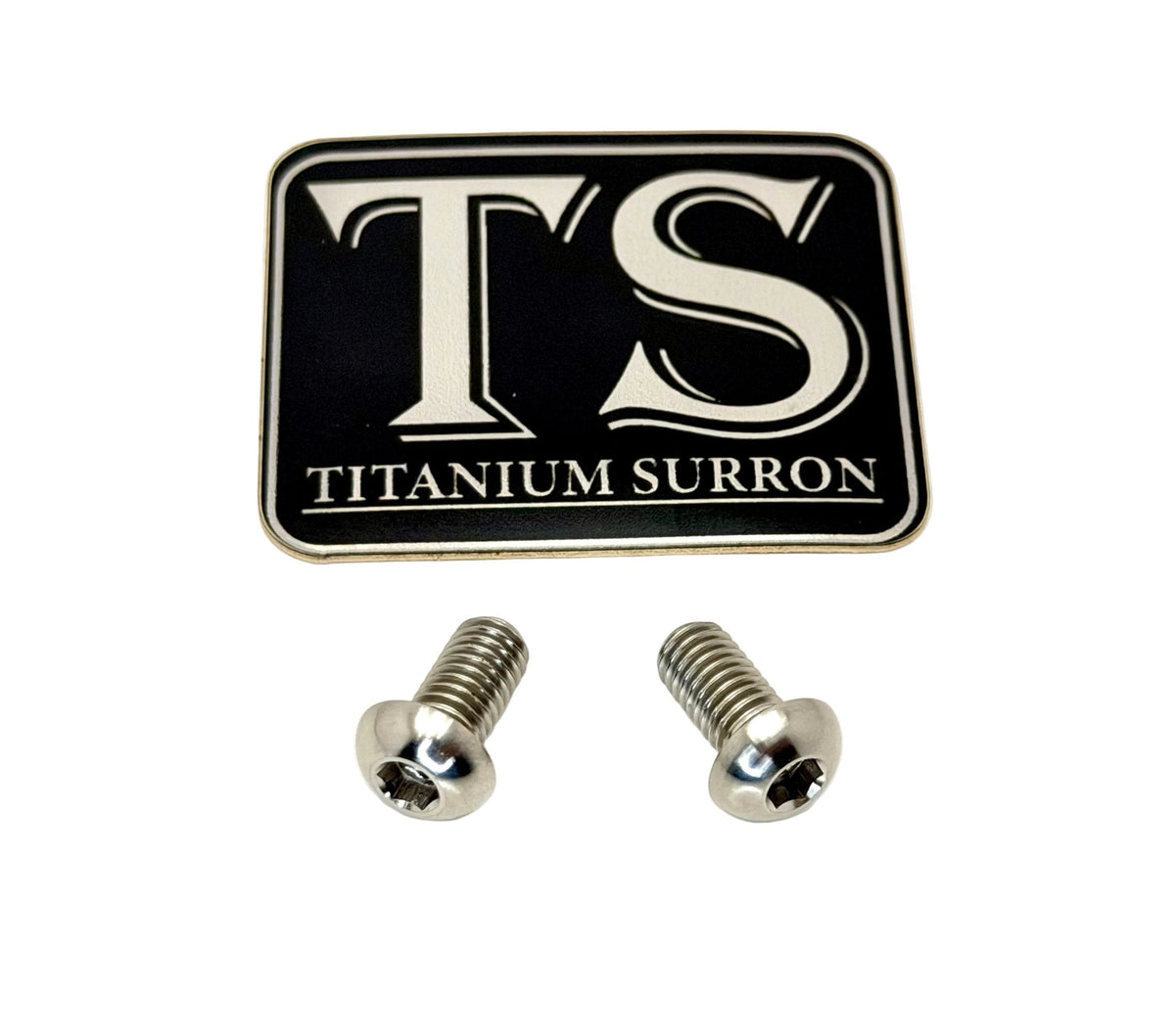 Titanium Motor Cover Bolts (Set of 2) — E-Moto Titanium Surron