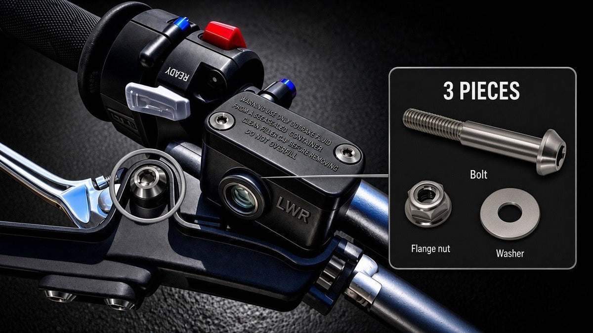Titanium Surron Ultra Bee Brake Lever Pivot Bolt Titanium Surron
