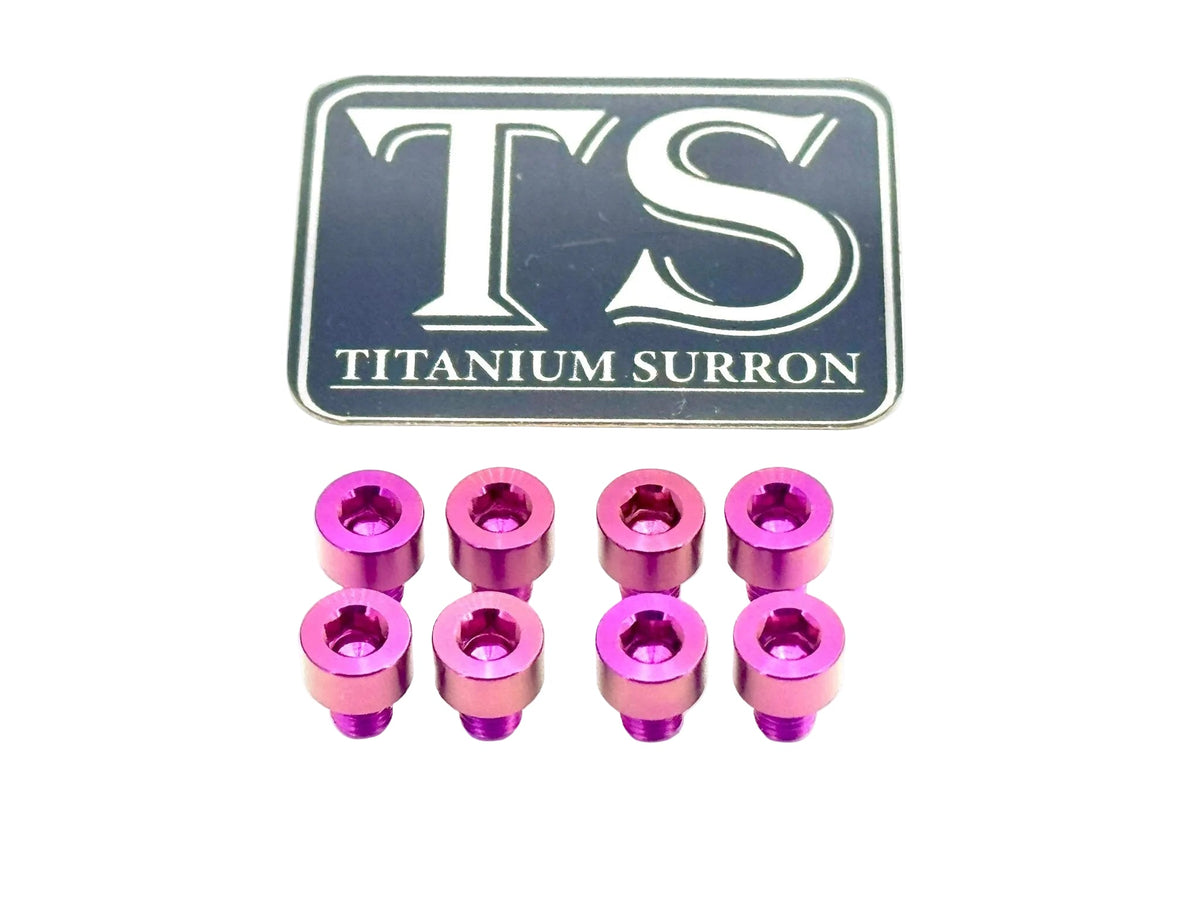 Ventus V9600 Heat Sink Titanium Bolt Kits (8 pcs) Titanium Surron