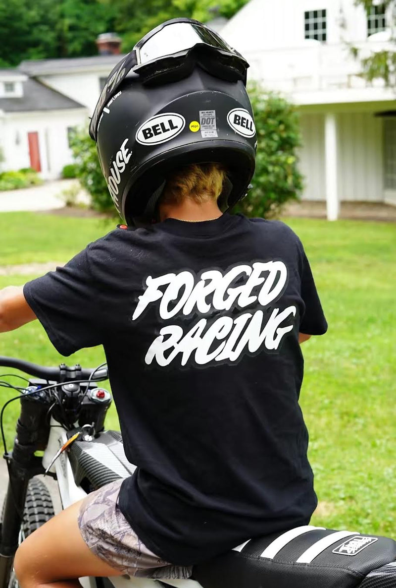 Forged Racing V1 Shirt - Black (YOUTH) Forged Racing