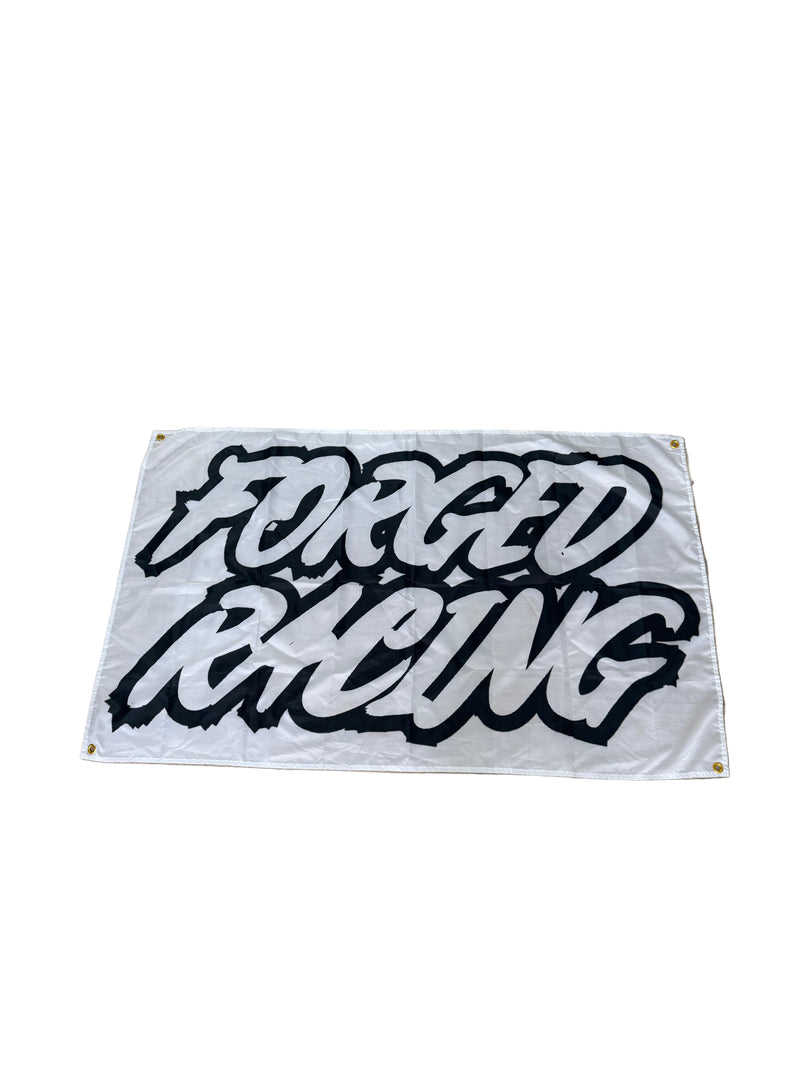 FORGED RACING FLAG + STICKER PACK Forged Racing