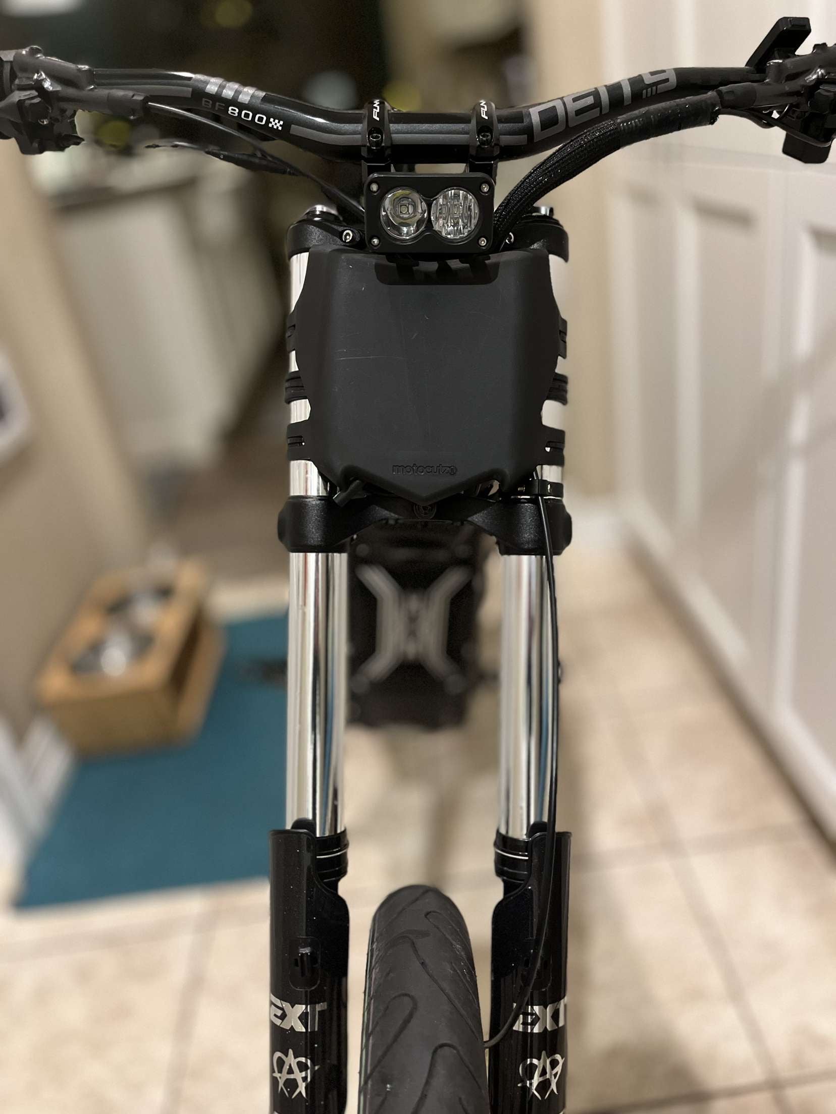 Chrome fork wrap TG Racing