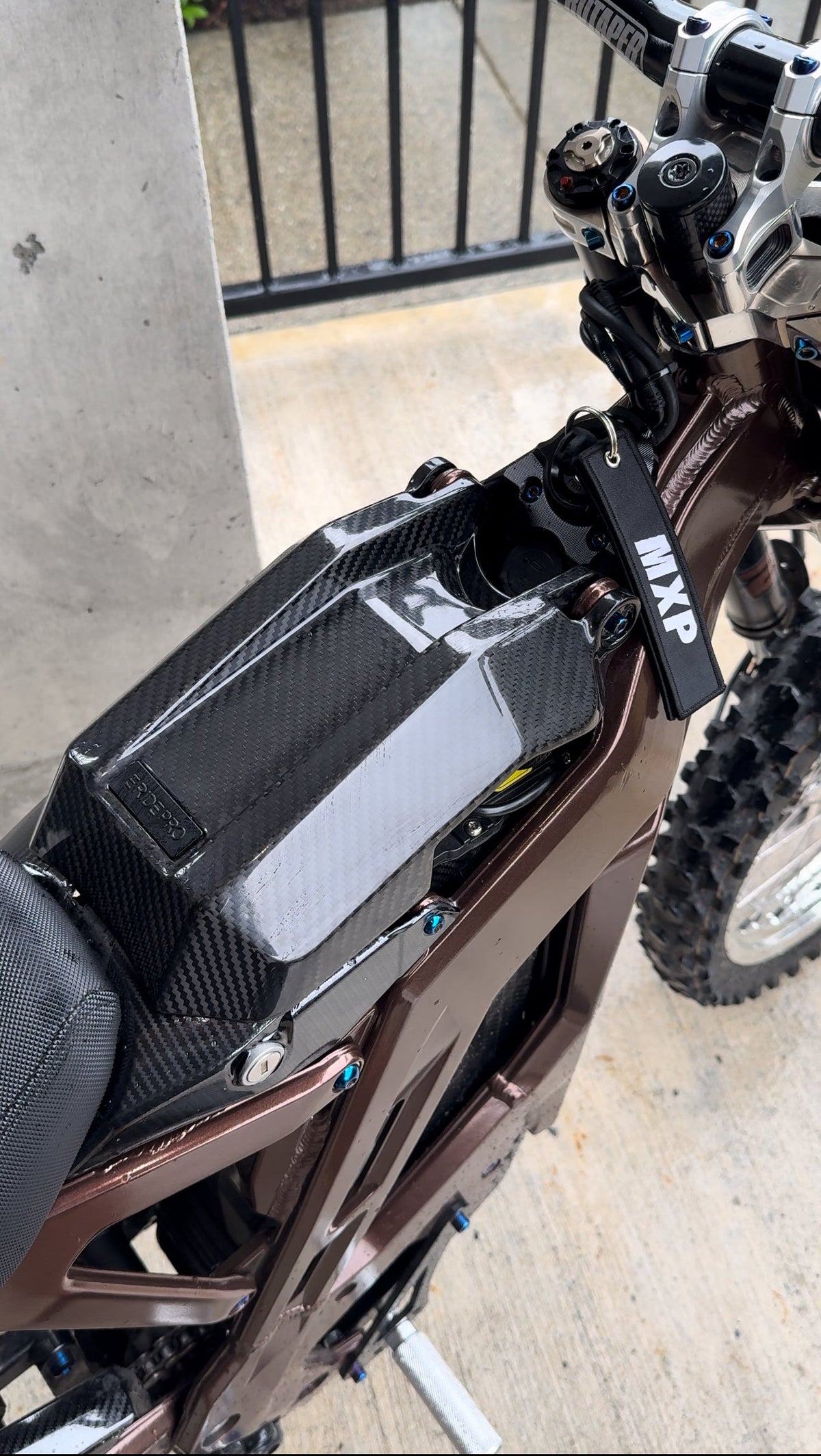 Eride carbon fiber battery Mxp_designs