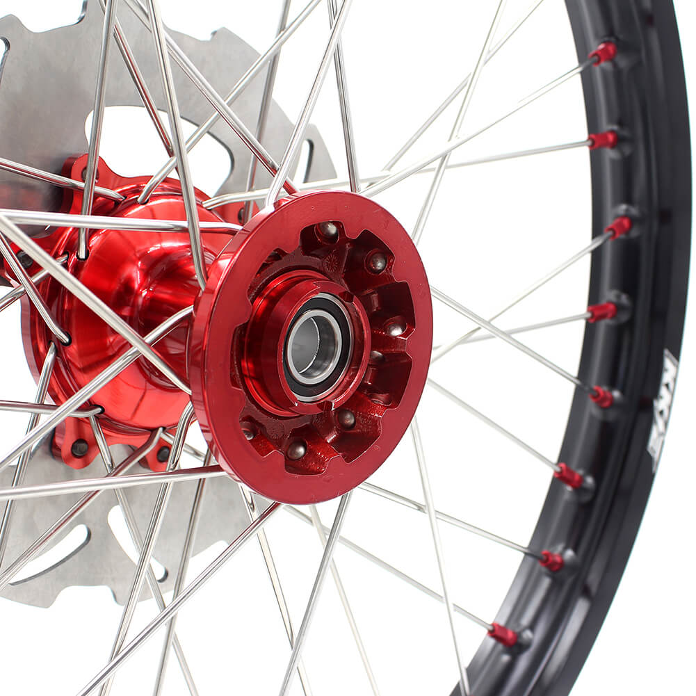 KKE 21" 19" CRF250R CRF450R 2015-2025 For HONDA MX Casting Wheels Rims Set Different Color Comb Available KKE Racing