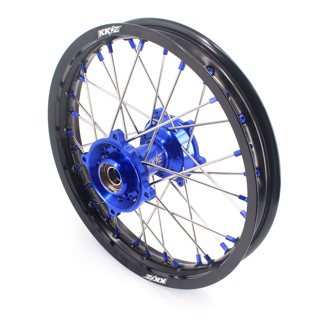 KKE 19 & 16 CNC Hub Kid's Big Wheels Rims For KTM SX85 2021-2024 Husqvarna TC85 2021-2024 KKE Racing