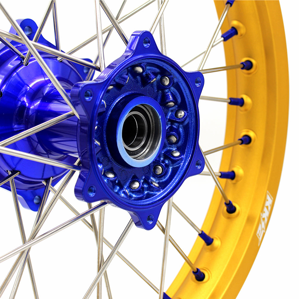 KKE 21"&18" Enduro Dirtbike Casting Wheels For YAMAHA YZ125 YZ250 YZ250F YZ450F KKE Racing