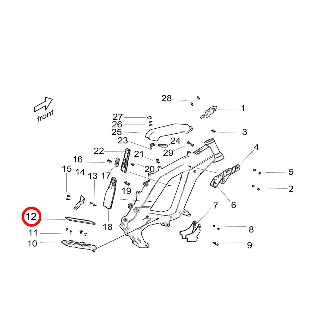 Surron Light Bee Lower Battery Foam Segron Universe