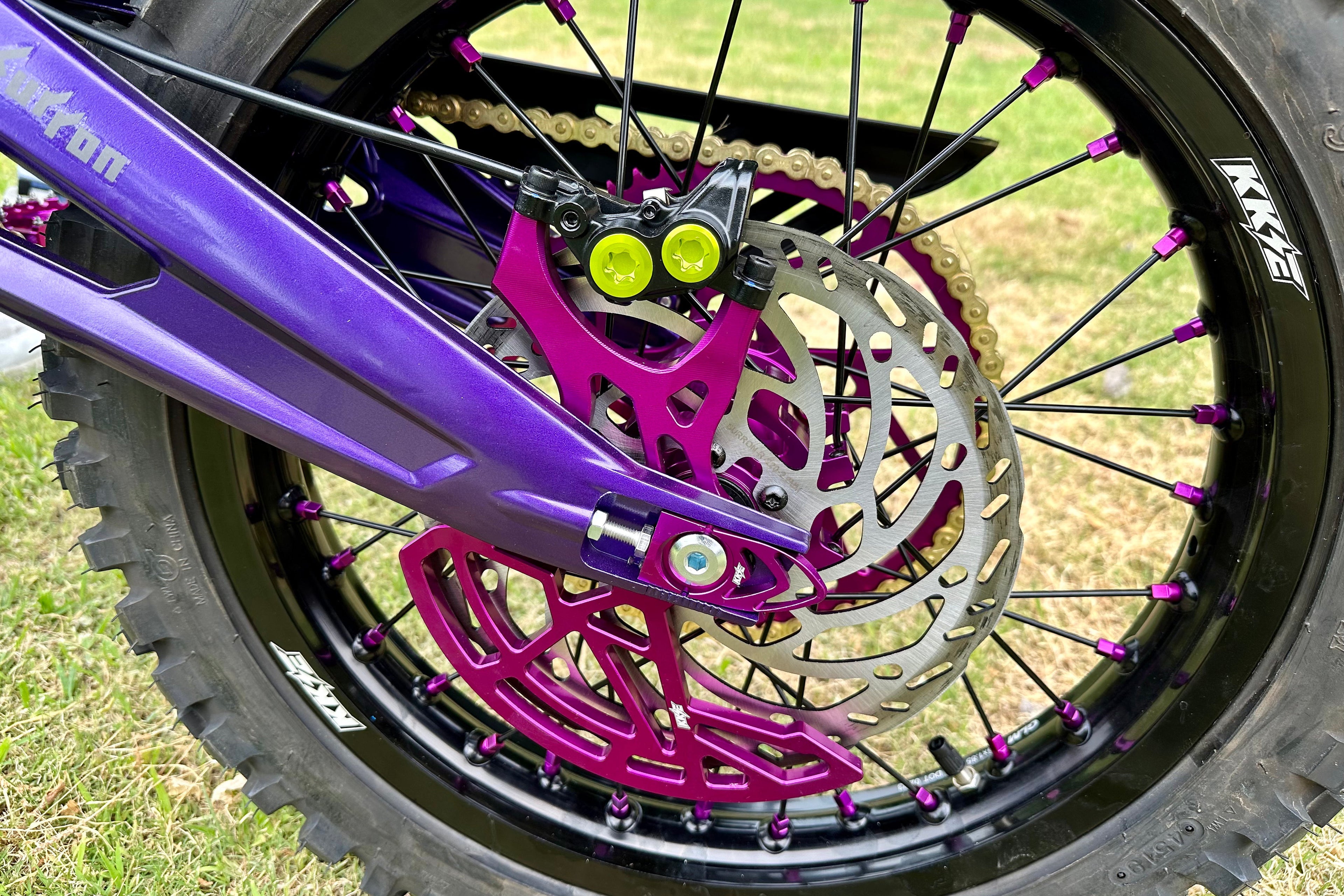 KKE Aluminum Rear Brake Disc Guard Fit SURRON Ultra Bee 2023-2025 (Collective) KKE Racing