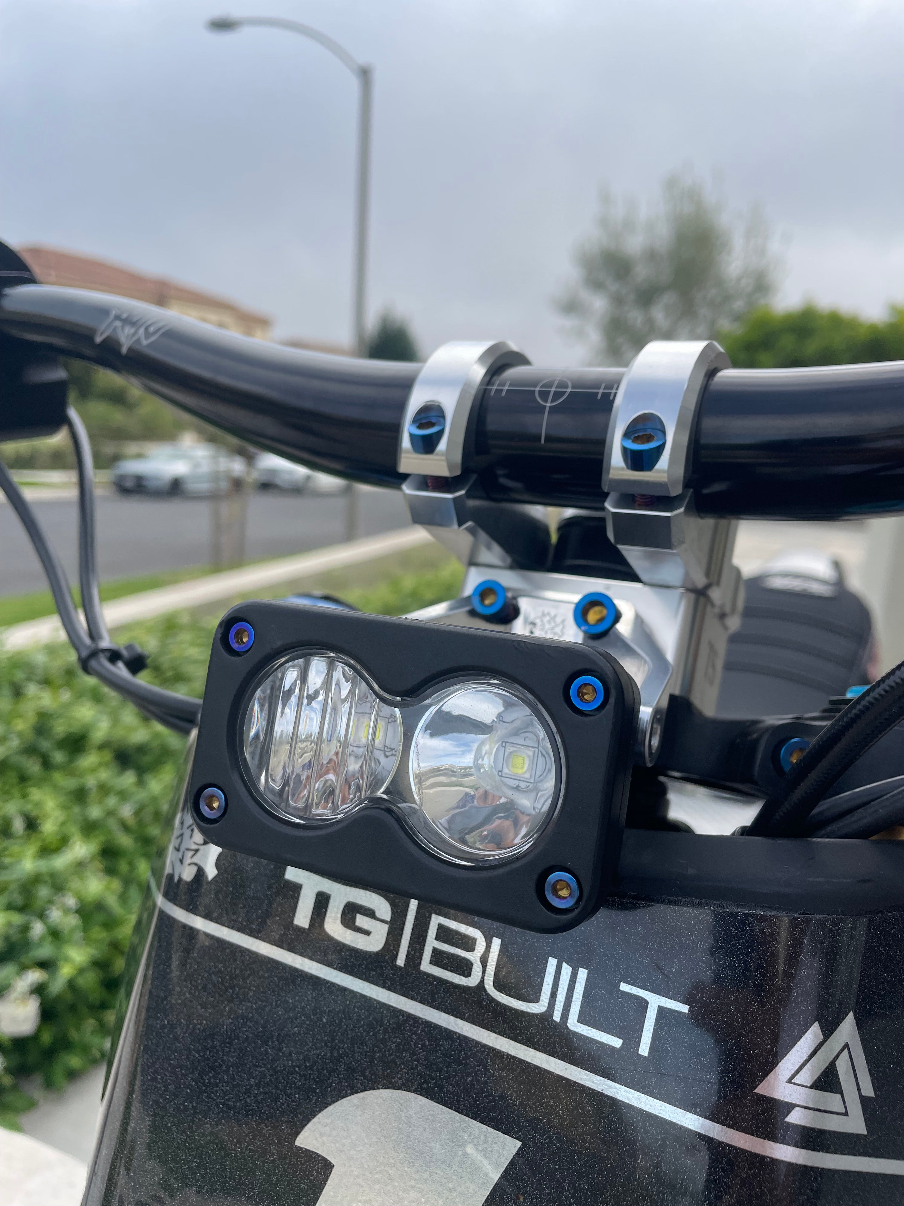 Baja S2 titanium bolts Tirider