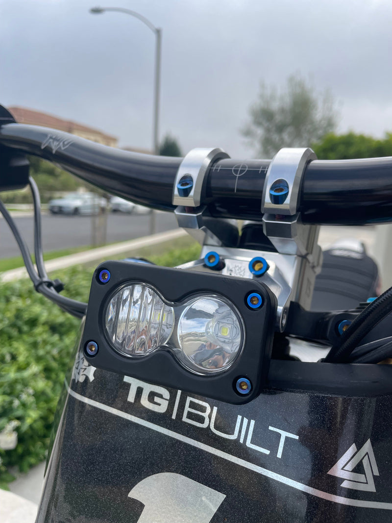 Baja S2 titanium bolts Tirider