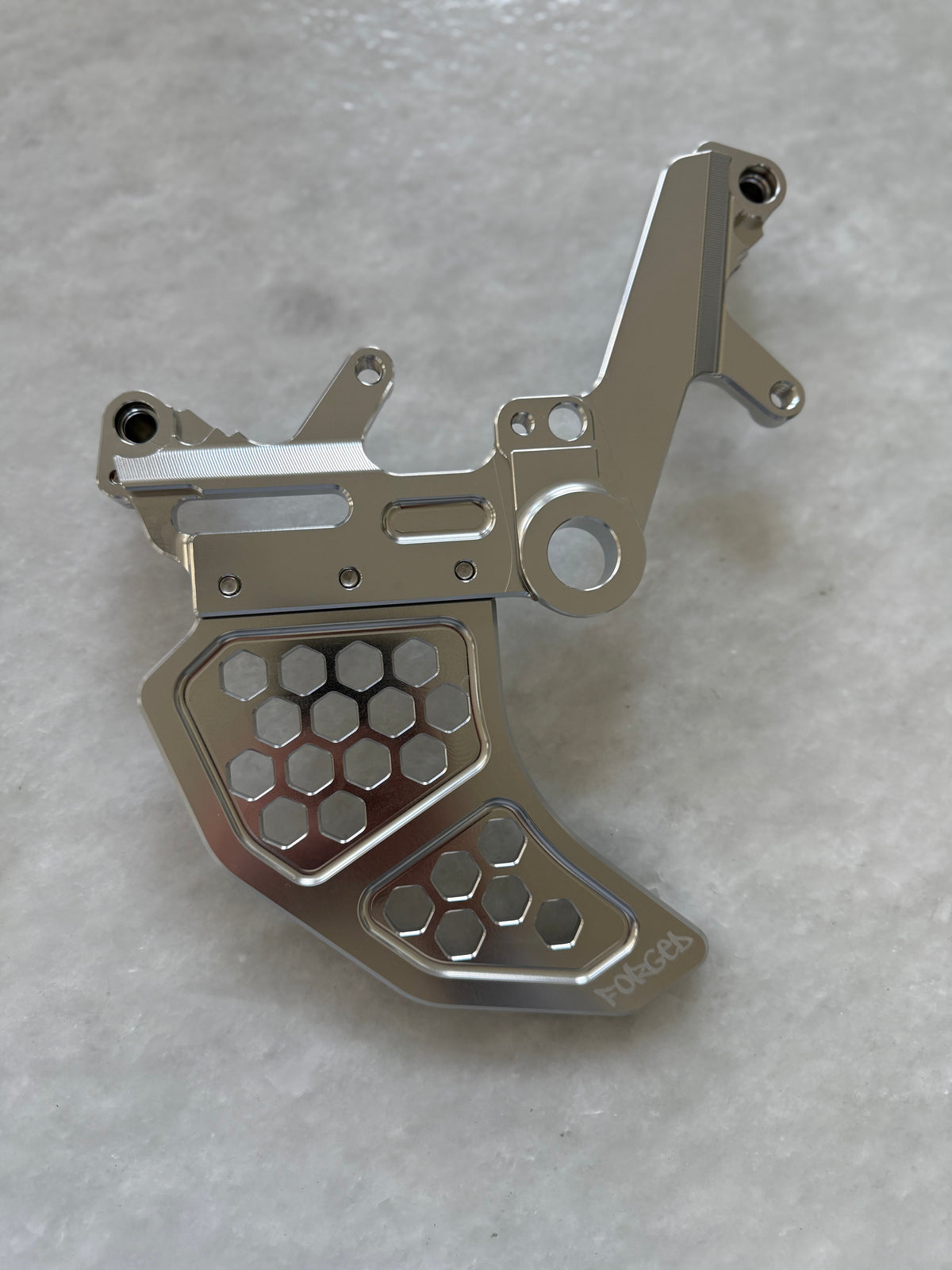 Surron Ultra Bee Foot Brake Kit with OEM Caliper – Rear Foot Brake Conversion Upgrade Forged Racing
