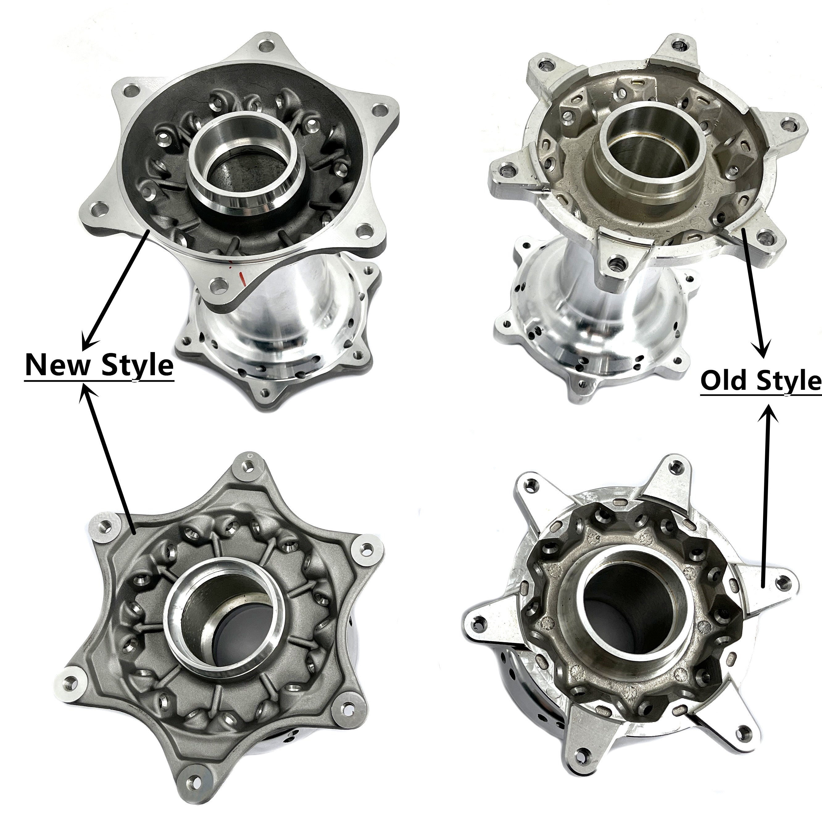 KKE 21/18 New Generation Cast Hub Billet Wheels Fit For KTM EXC XC-W XCF-W EXC-F 2003-2025 Black Spokes KKE Racing