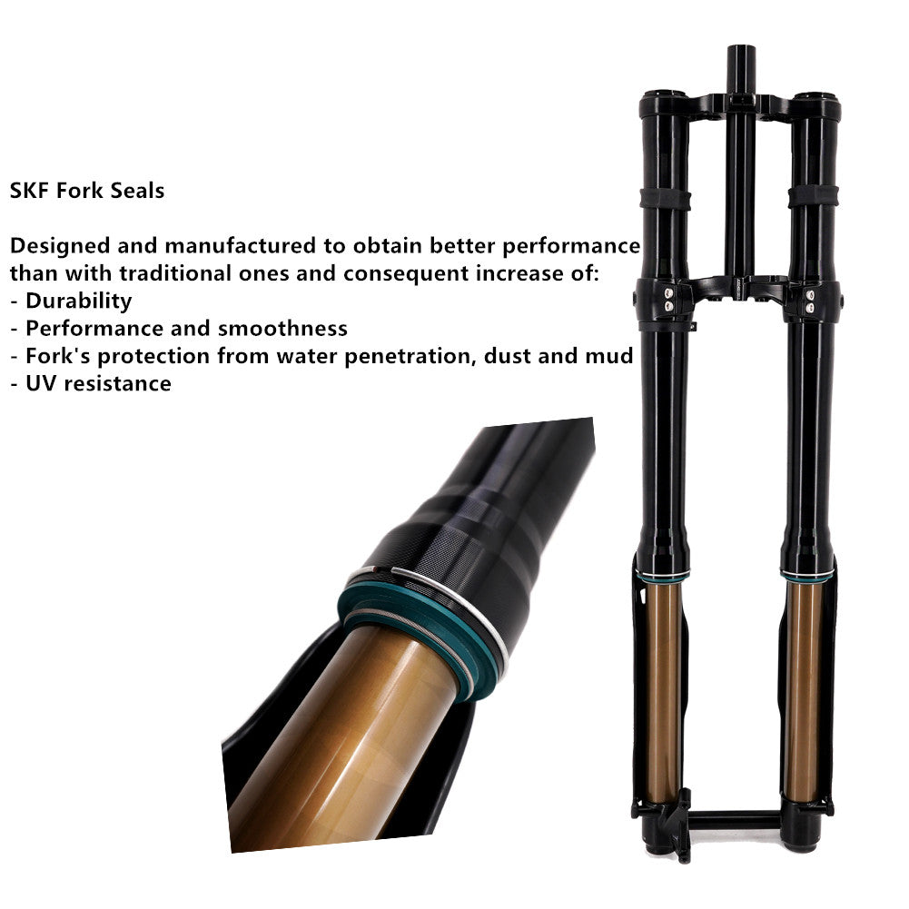 KKE 37MM Aluminum Front Fork Suspension Kit Fit SURRON Light Bee, E-Ride Pro-SS, Talaria Sting MX3/MX4/R (Collective) KKE Racing