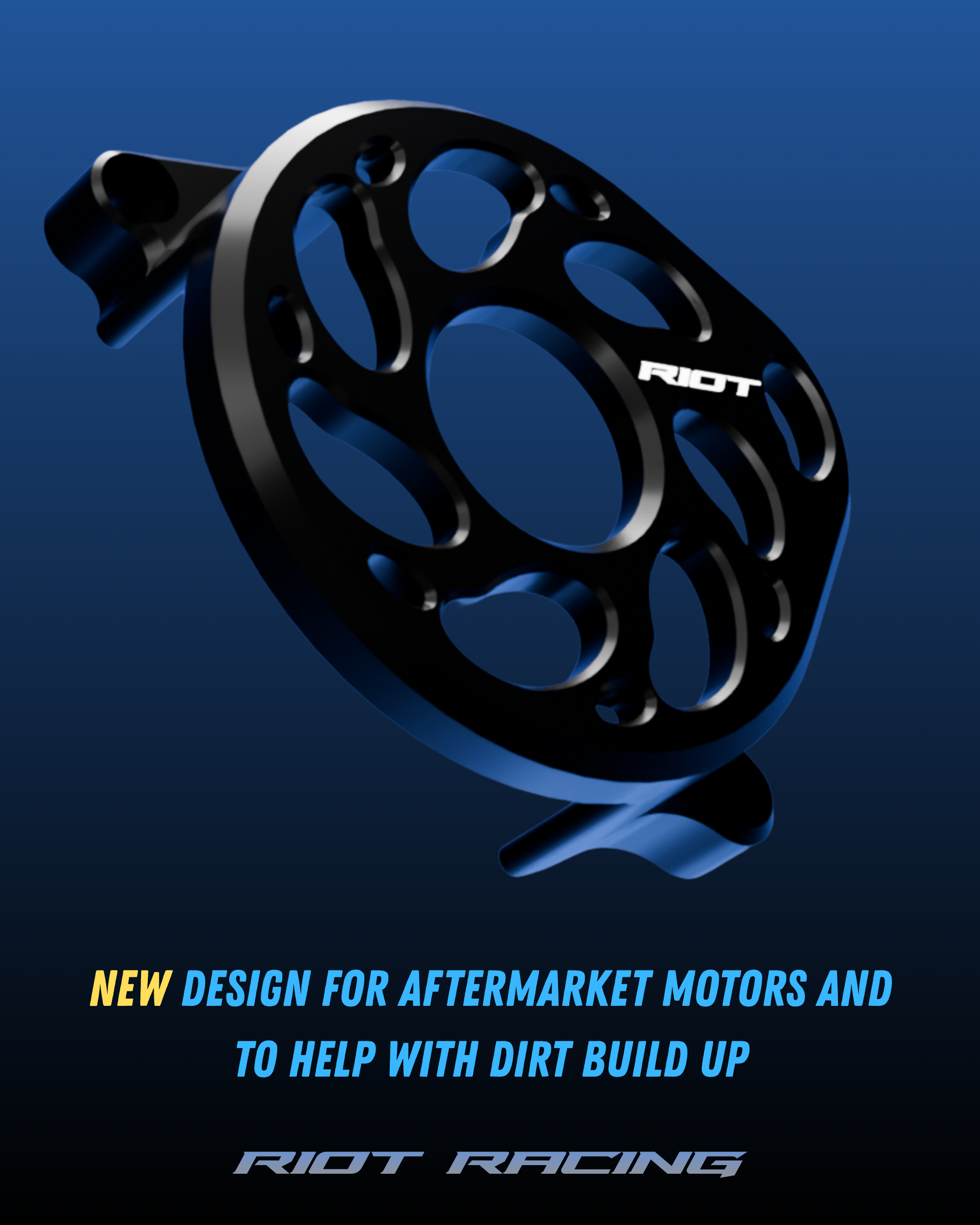 (PREORDER) NEW Ultra bee Motor Cover (Metal)