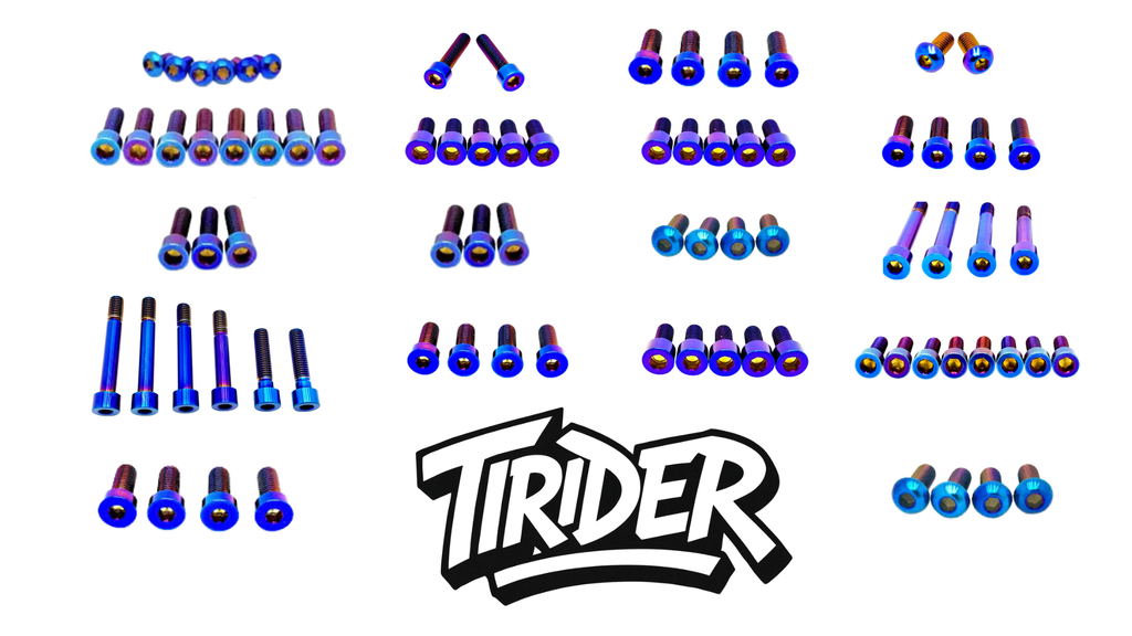 Surron lbx titanium bolt kit Tirider