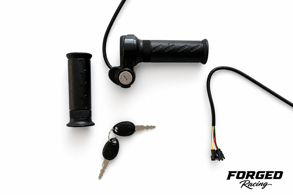 Full Twist Throttle Kit for Ridstar E-Bikes – Plug & Play Upgrade Forged Racing