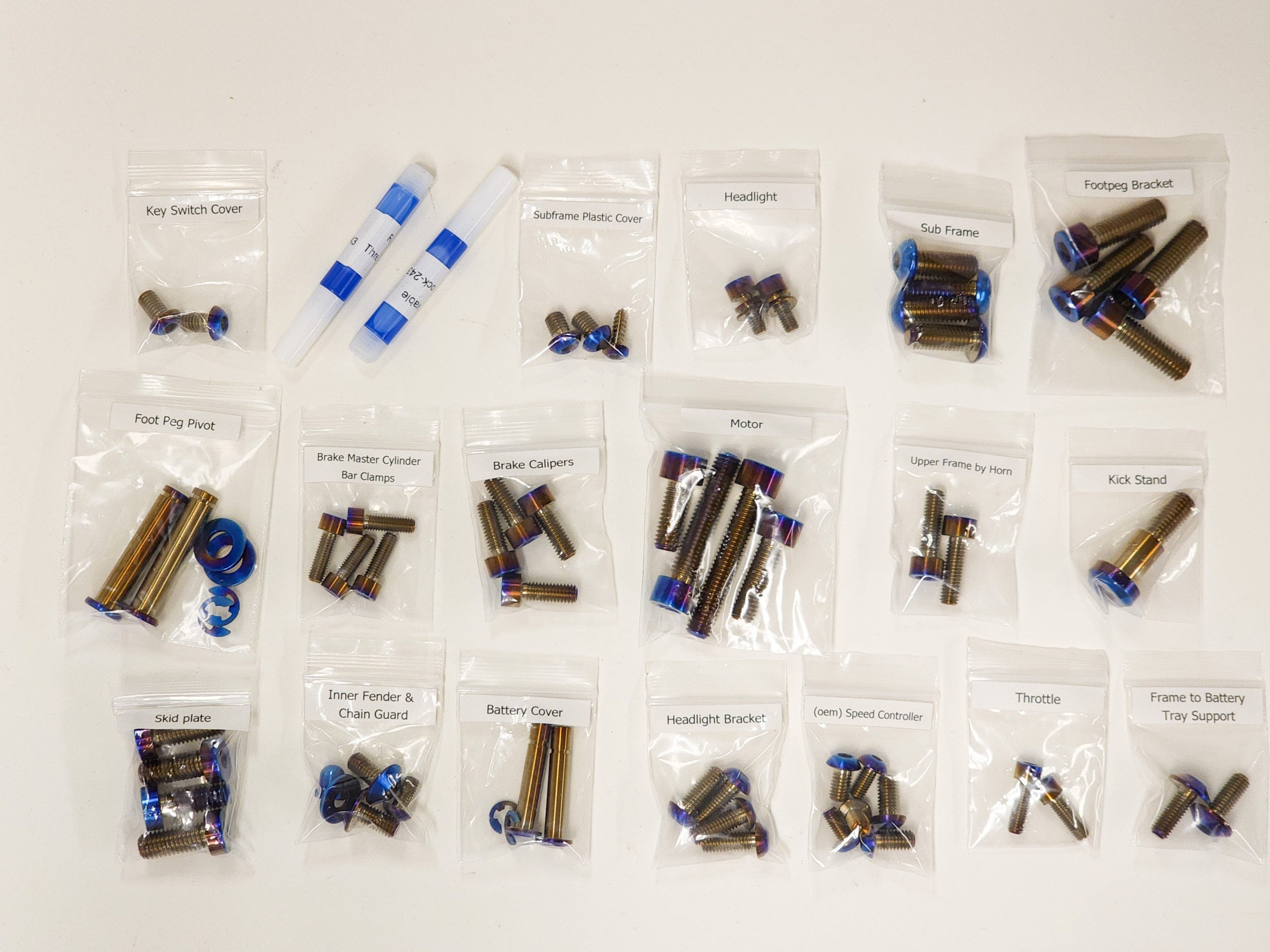 Surron Titanium Chassis Kit (Collective) Warp9Racing