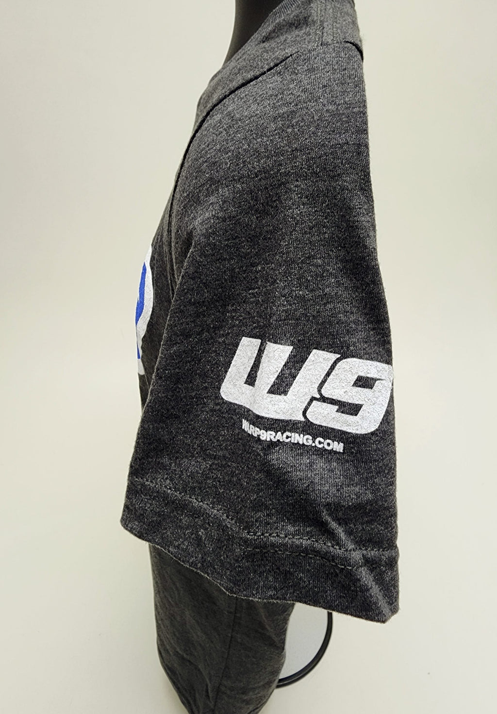 Grey Heather W9 Logo T-Shirts Warp9Racing