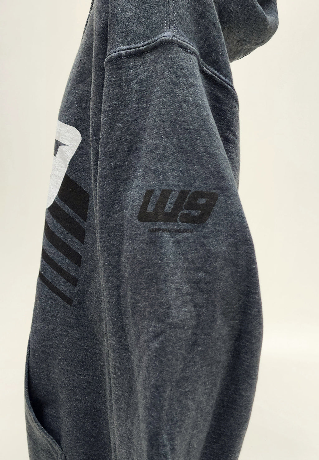Dark Grey W9 Hoodie Warp9Racing