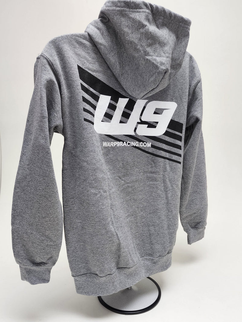 Light Grey Hoodie Warp9Racing