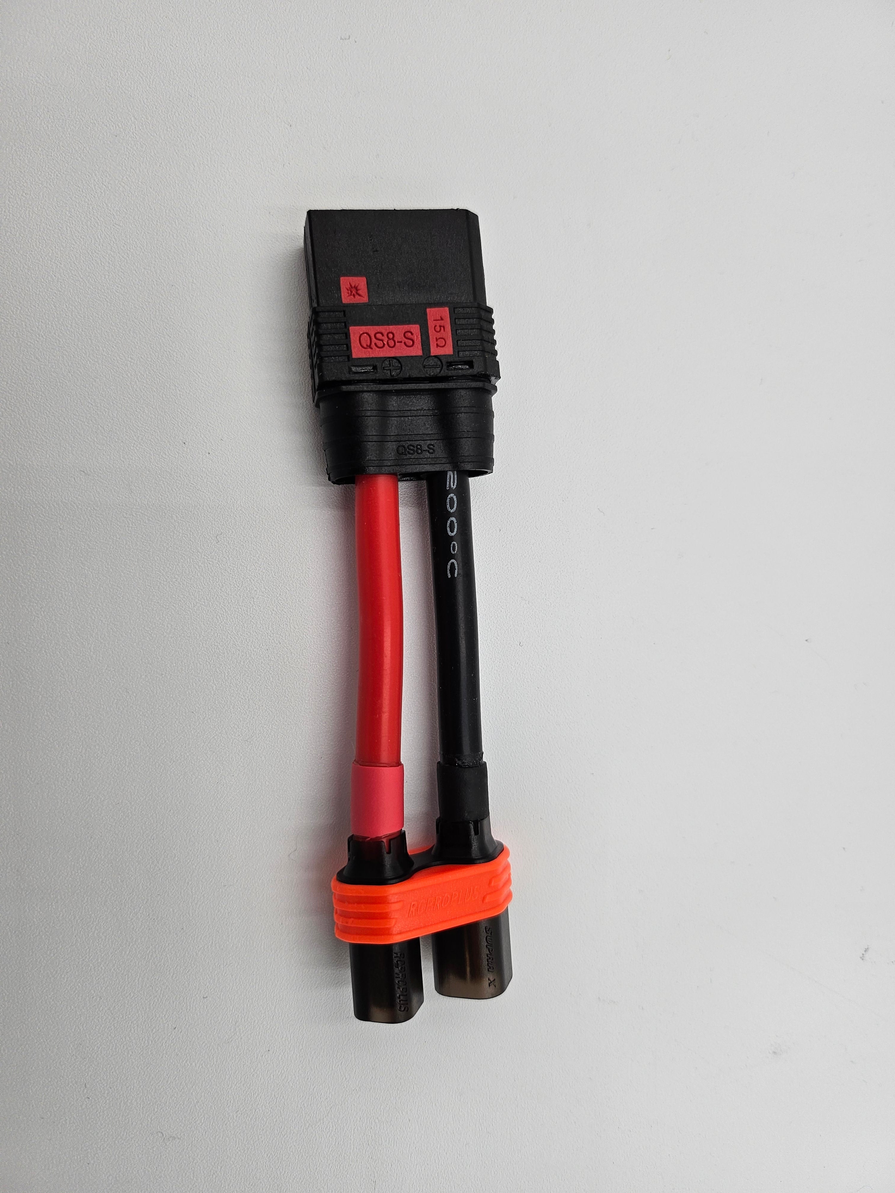 Stock Battery Supra to QS8 15ohm Precharge Connector Segron Universe