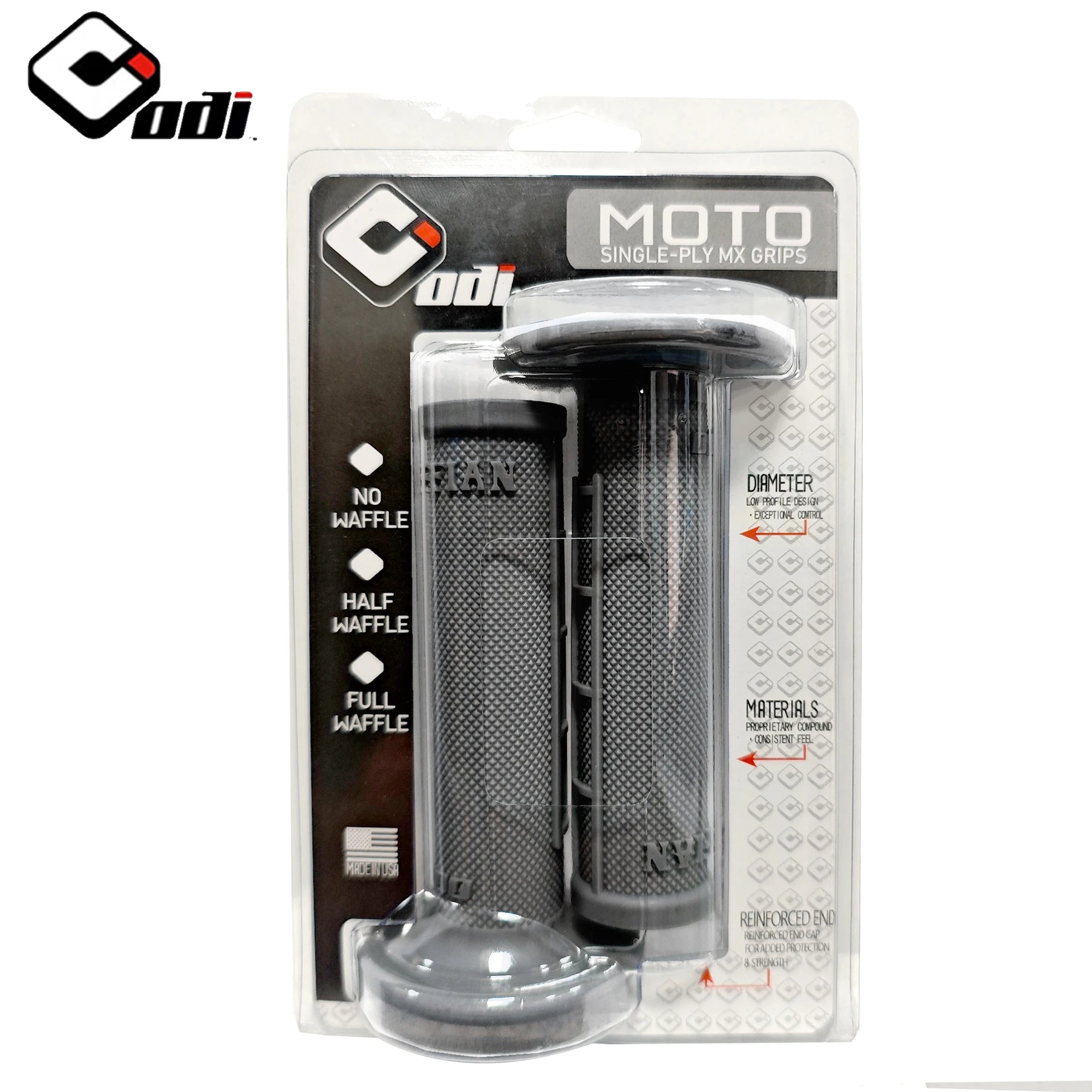 ODI Anti-Slip MTB Handlebar Grips – Bicycle Lock-On Grips for Mountain Bike Comfort & Control Emoto Supply
