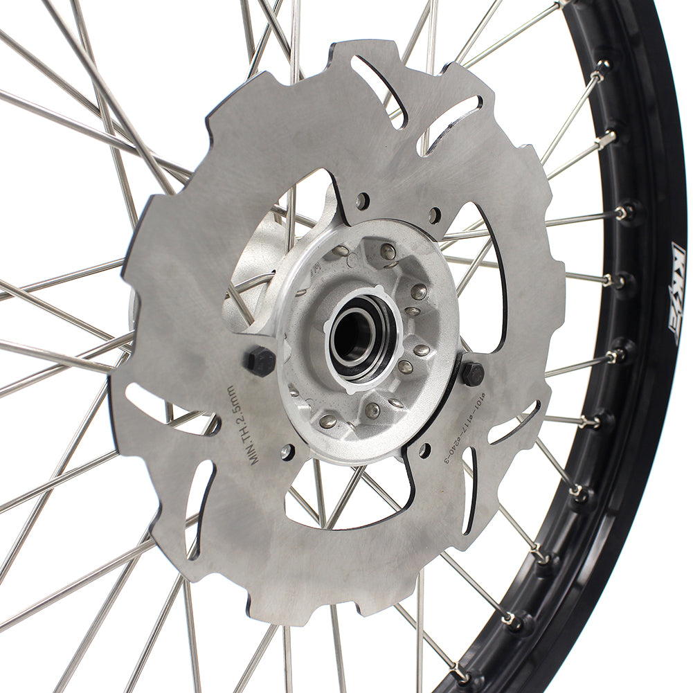 KKE 21" 19" Casting Wheels Rims Set For HONDA CR125R 1995-1997 CR250R 1995-1996 CR500R 1995-2001 KKE Racing