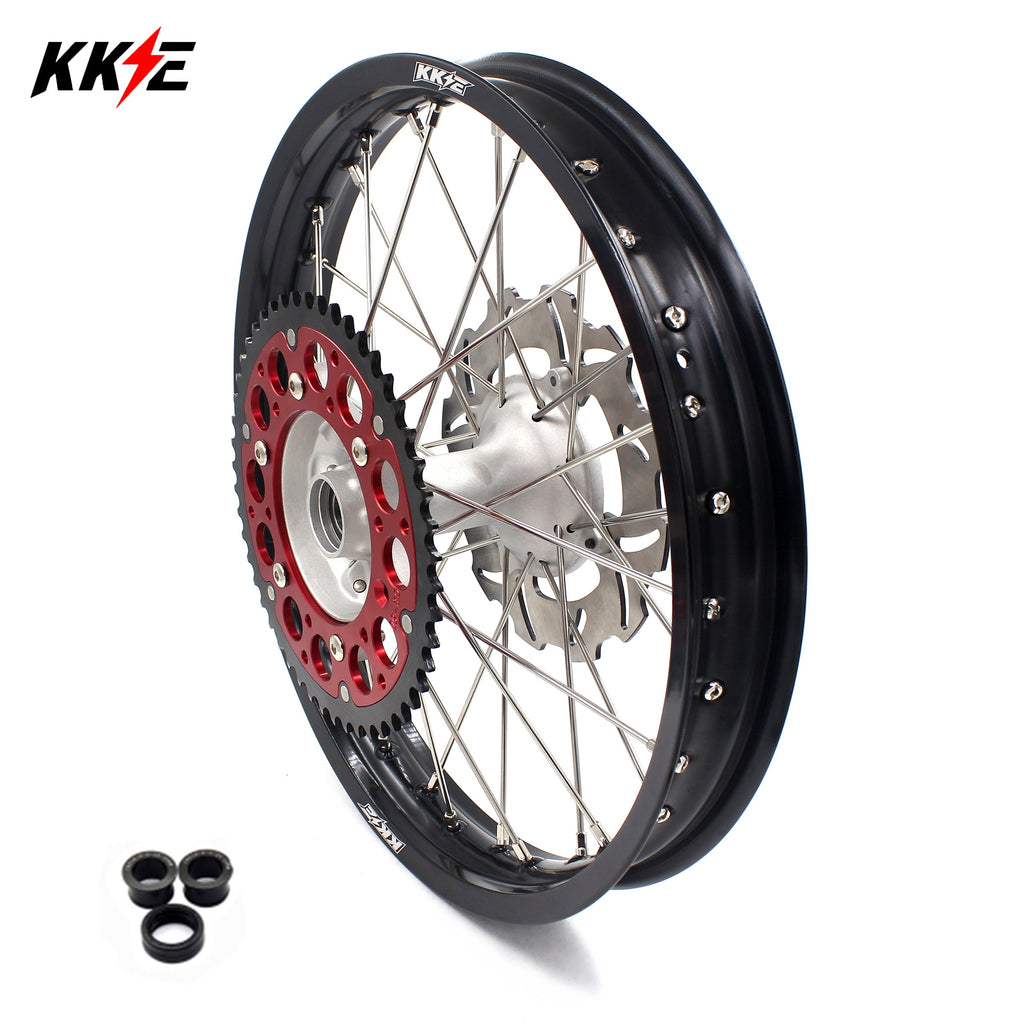 KKE 18×2.15 Motorcycle Rear Casting Alloy Wheels For HONDA CRF250R 2014-2025 CRF450R 2013-2025 KKE Racing