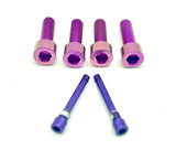 Titanium Caliper Bolt Kit (30mm bolts) - Riot Racing